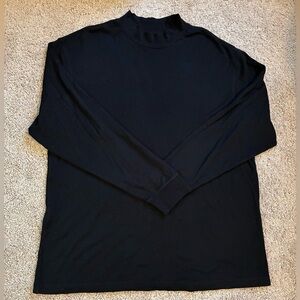 (SOLD) Daniel Cremieux Signature 100% Pima Cotton Mock Neck Long Sleeve - XL